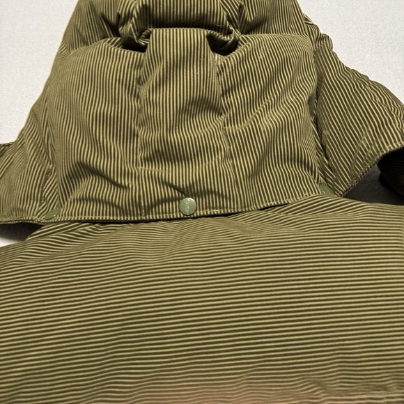 NWT VALABASAS Olive Puffer Jacket Men's M Hooded Streetwear Embroidered Logo - Picture 9 of 13